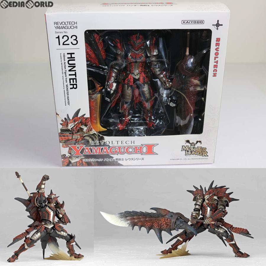 リボルテックヤマグチ No.123 ハンター男剣士 レウスシリーズ（中古品