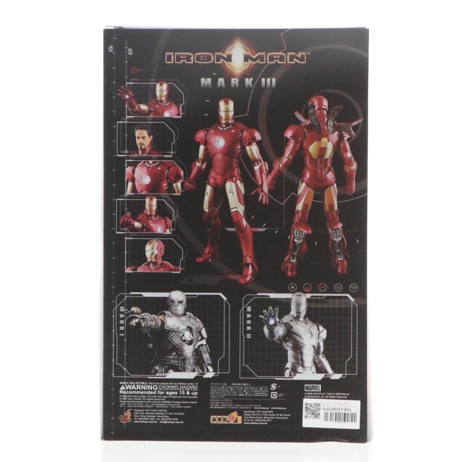 ムービー・マスターピース アイアンマン・マーク3 1/6 完成品 可動フィギュア ホットトイズ（Hot Toys） 『中古即納』{FIG} ムービー