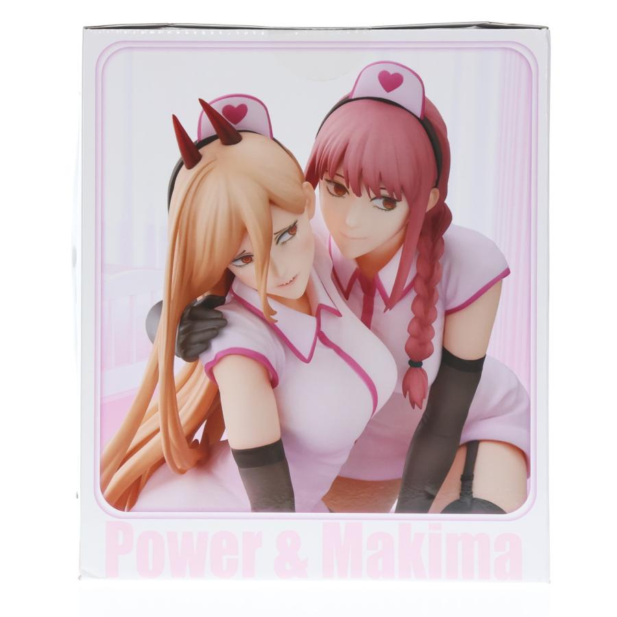 中古即納』{FIG} パワー&マキマ ナースVer. チェンソーマン 1/7 完成品