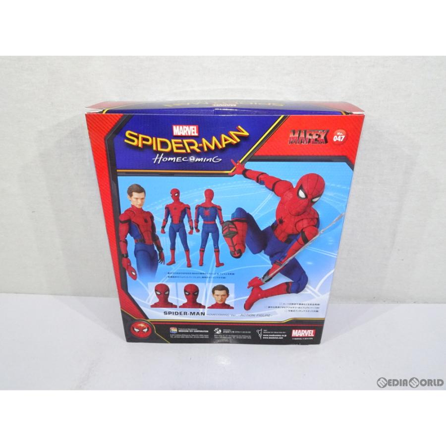 中古即納』{FIG} マフェックス No.047 MAFEX SPIDER-MAN(HOMECOMING
