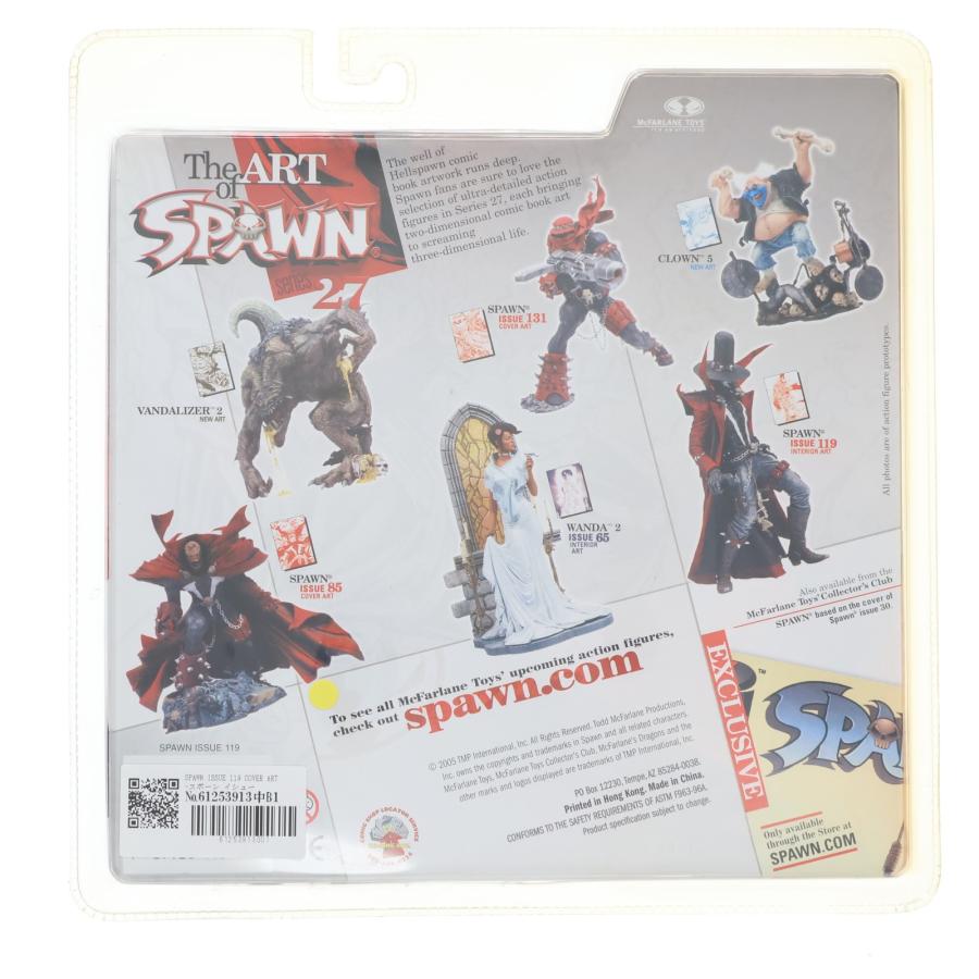 『中古即納』{FIG} SPAWN ISSUE 119 INTERIOR ART The ART of SPAWN(ザ・アート・オブ・スポーン) シリーズ27 フィギュア マクファーレン・トイズ(20051231)の画像