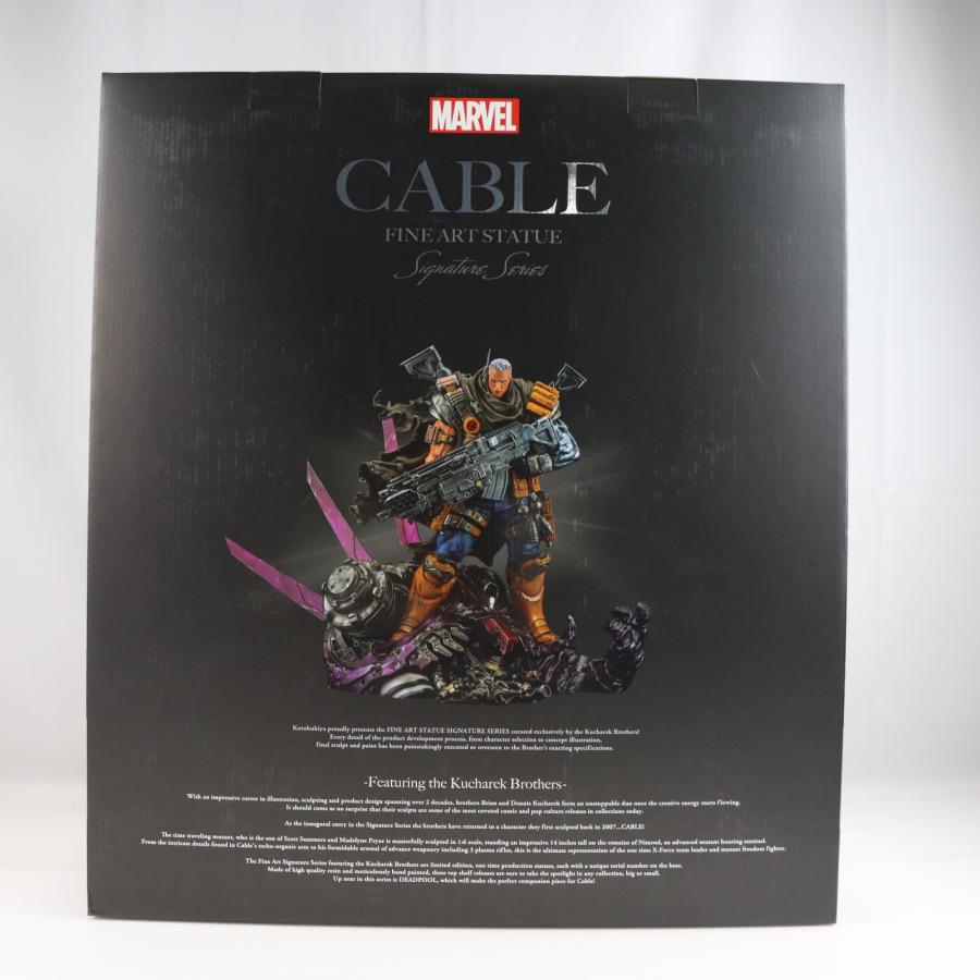 『中古即納』{FIG} FINE ART STATUE シグネチャーシリーズ Feat. Kucharek Brothers ケーブル MARVEL UNIVERSE 1/6 フィギュア(MK363) コトブキヤ(20221120)_1