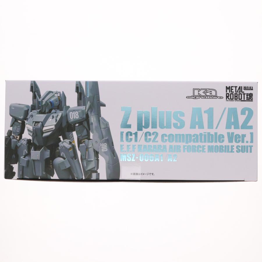『中古即納』{FIG} 魂ウェブ商店限定 METAL ROBOT魂(Ka signature)(SIDE MS) ゼータプラス A1/A2(C型換装パーツセット) フィギュア BSP(20241025)の画像