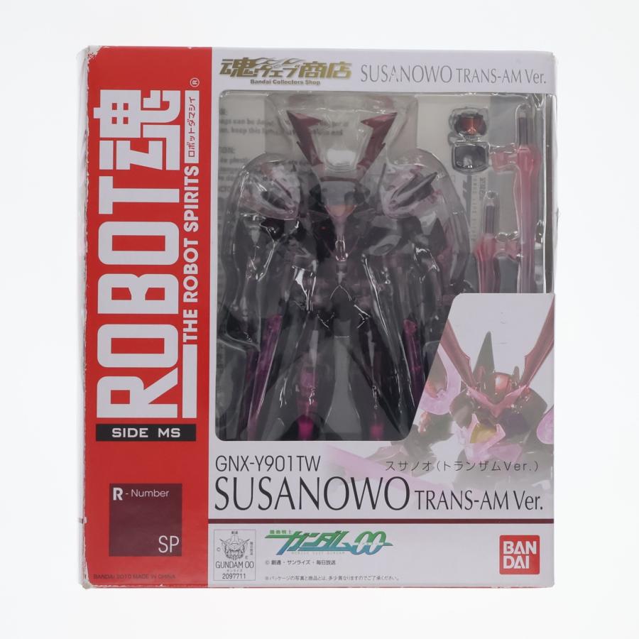 BANDAI ROBOT魂　スサノオ　トランザムVer.  魂ウェブ限定 中古即納』{FIG} 魂ウェブ商店限定 ROBOT魂(SIDE MS) スサノオ