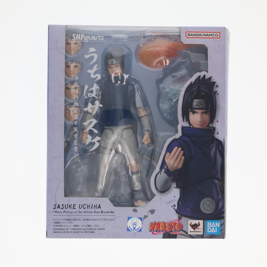 中古即納』{FIG} S.H.Figuarts うちはサスケ -うちはの血を宿す天才