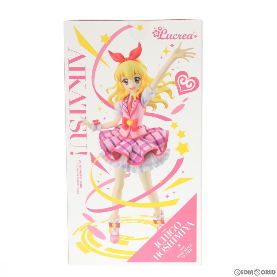 『中古即納』{FIG} Lucrea(ルクリア) 星宮いちご(ほしみやいちご) ピンクステージコーデ アイカツ! 1/7 完成品 フィギュア メガハウス(20190824)_1