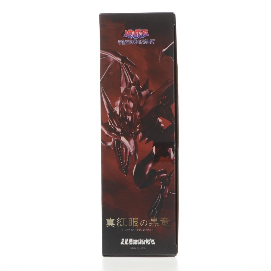 『中古即納』{FIG} S.H.MonsterArts 真紅眼の黒竜(レッドアイズ・ブラックドラゴン) 遊☆戯☆王デュエルモンスターズ フィギュア バンダイスピリッツ(20240622)