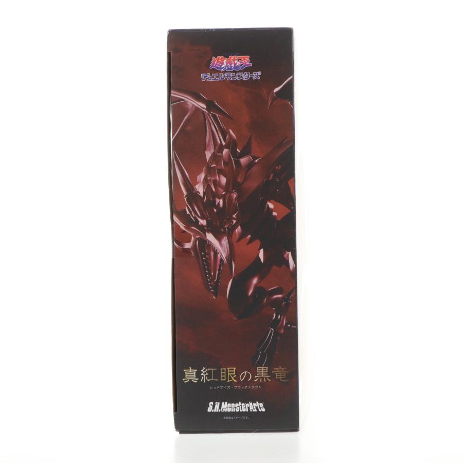 『中古即納』{FIG} S.H.MonsterArts 真紅眼の黒竜(レッドアイズ・ブラックドラゴン) 遊☆戯☆王デュエルモンスターズ フィギュア バンダイスピリッツ(20240622)