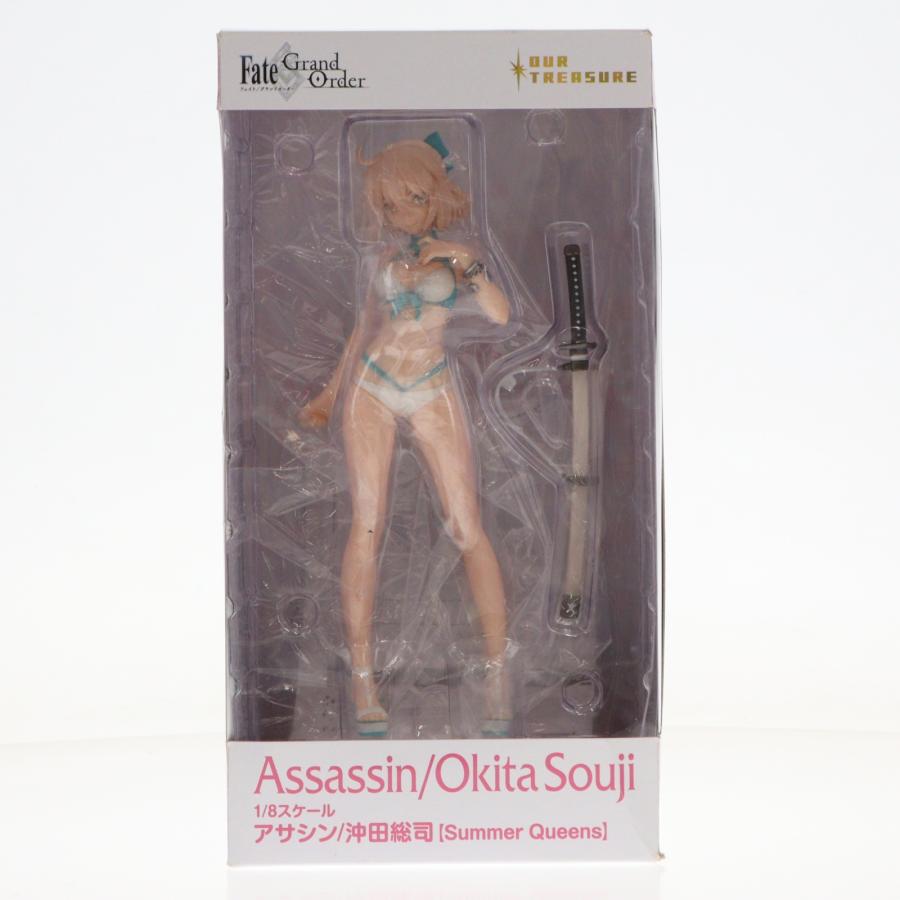 中古即納』{FIG} アサシン/沖田総司【Summer Queens】 FGO 1/8
