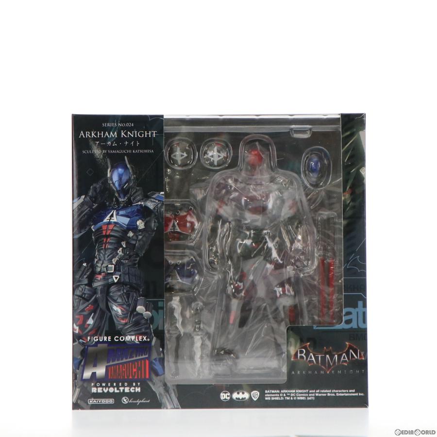 【中古】[FIG]フィギュアコンプレックス アメイジングヤマグチ No.024 Arkham Knight(アーカムナイト) バットマン アーカム・ナイト 完成品 可動フィギュア 海洋堂(61169428) 海洋堂 『中古即納』{FIG} フィギュアコンプレックス アメイジング