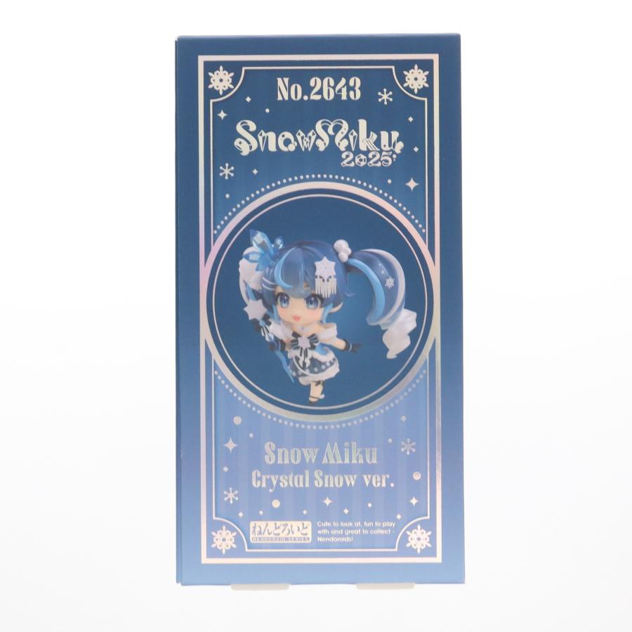 『中古即納』{FIG} ねんどろいど 2643 雪ミク Crystal Snow Ver. 初音ミク フィギュア ワンダーフェスティバル2025冬＆SNOW MIKU 2025限定 グッスマ(20250208)