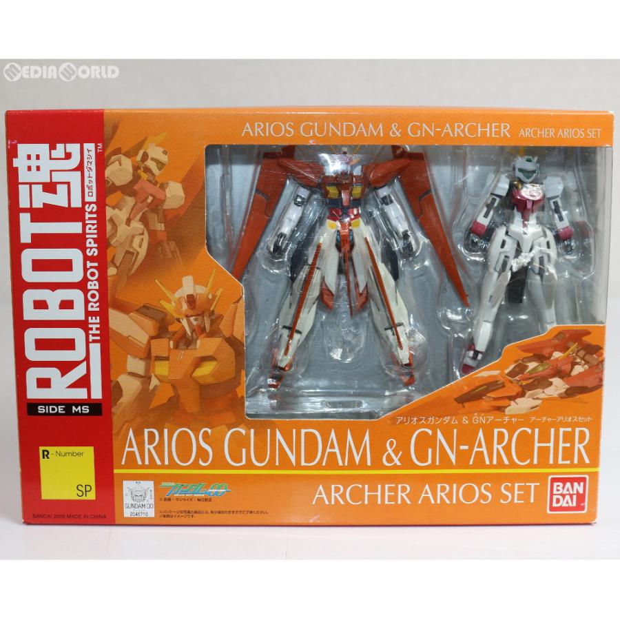 中古即納』{FIG} ROBOT魂(SIDE MS) アリオスガンダム+GNアーチャー