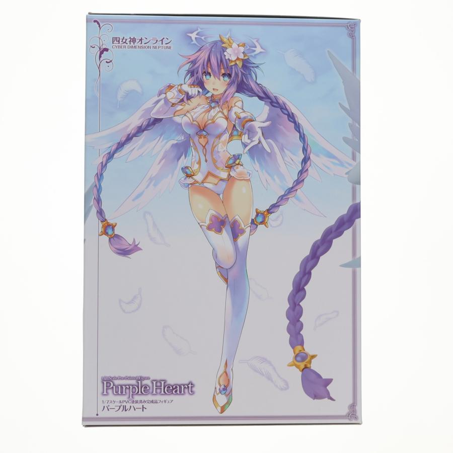 『中古即納』{FIG} ポスカ無 パープルハート 通常版 四女神オンライン CYBER DIMENSION NEPTUNE 1/7 フィギュア 電撃屋&あみあみ限定 KADOKAWA(20180131)_3