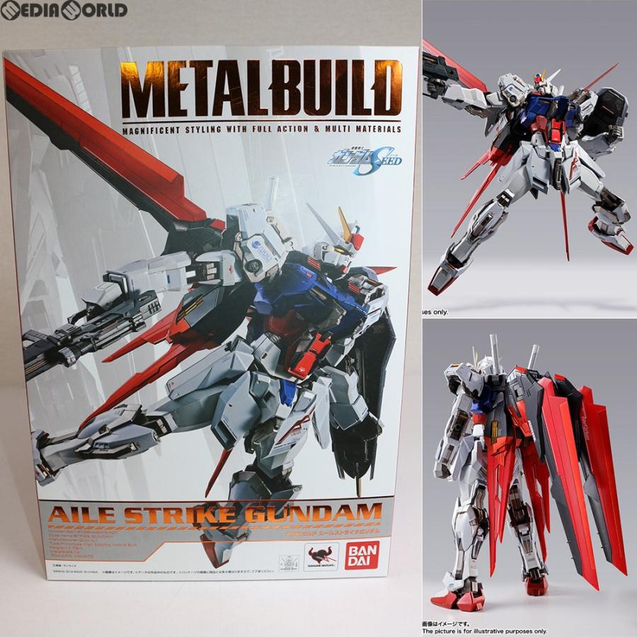 未開封品　L BUILD ガンダムSEED エールストライクガンダム 中古即納』{FIG} METAL BUILD エールストライクガンダム 機動戦士