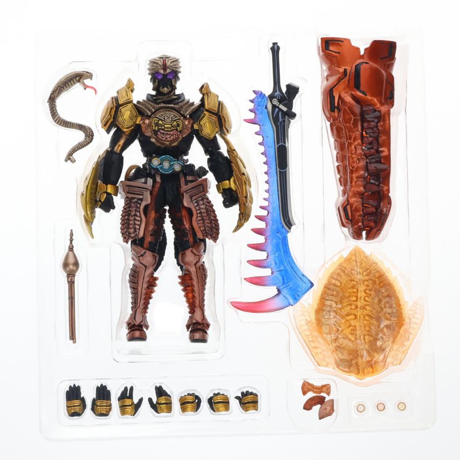 『中古即納』{FIG} 魂ウェッブ押さえる S.I.C. 見せ掛けライダーオーズ ブラカワニ ジャズバンド WONDERFUL 武将と21の中核グループシュロの葉 図形 バンダイ(20141130)