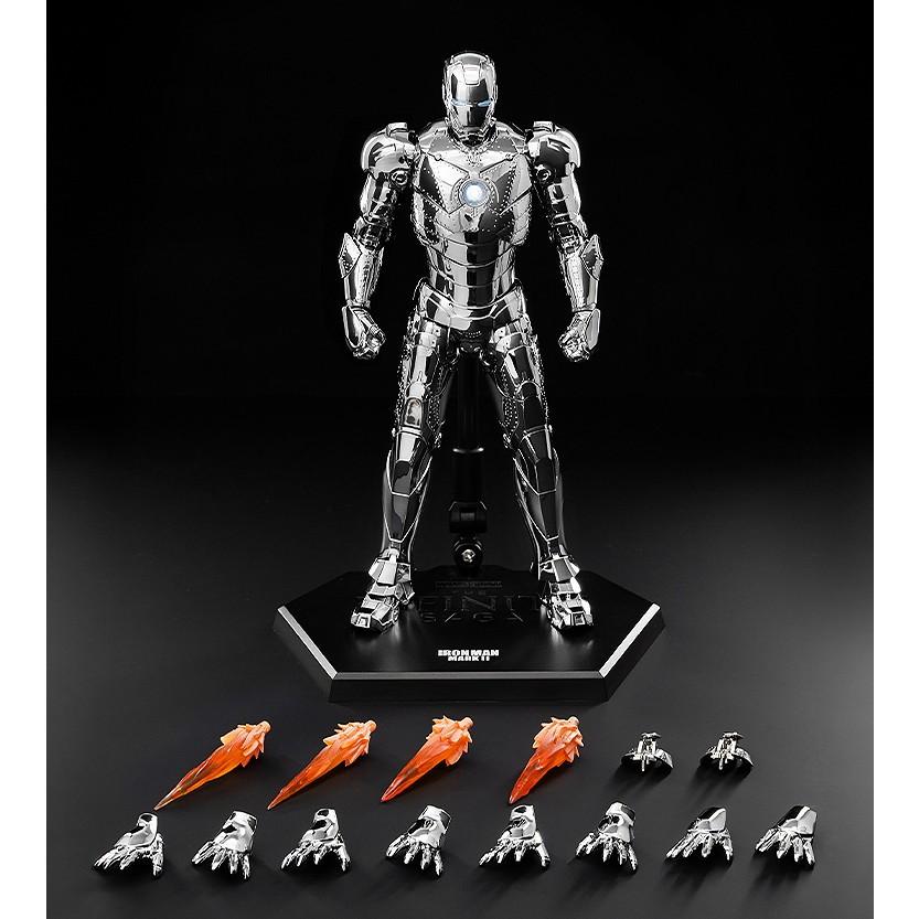 【中古】「非常に良い」Iron Man 2 中古即納』{FIG} DLX Iron Man Mark 2(Chrome Edition) Marvel Studios
