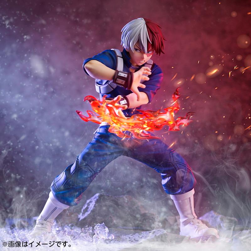 中古即納』{FIG} B-style 轟焦凍 僕のヒーローアカデミア 1/4 完成品 