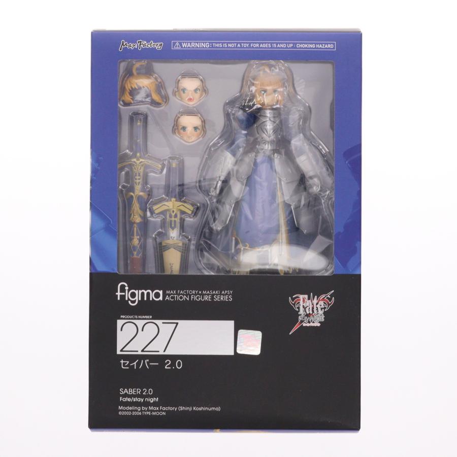 SABRE - (再々販) figma(フィグマ) 227 セイバー 2.0 Fate/stay night(フェイト/ステイナイト) 完成品 可動フィギュア マックスファクトリー マックスファクトリー 『中古即納』{FIG} figma(フィグマ) 227