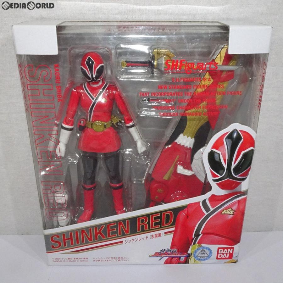 中古即納』{FIG} イオン限定 S.H.Figuarts シンケンレッド(志葉薫)(し