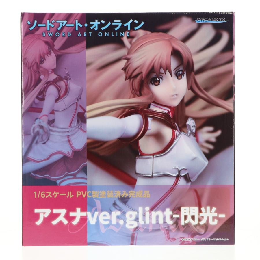 【中古】 ソードアート・オンライン アスナver.glint-閃光-(1/6スケール PVC製塗装済み完成品) 中古即納』{FIG} アスナver.glint-閃光- ソードアート・オンライン 1/6