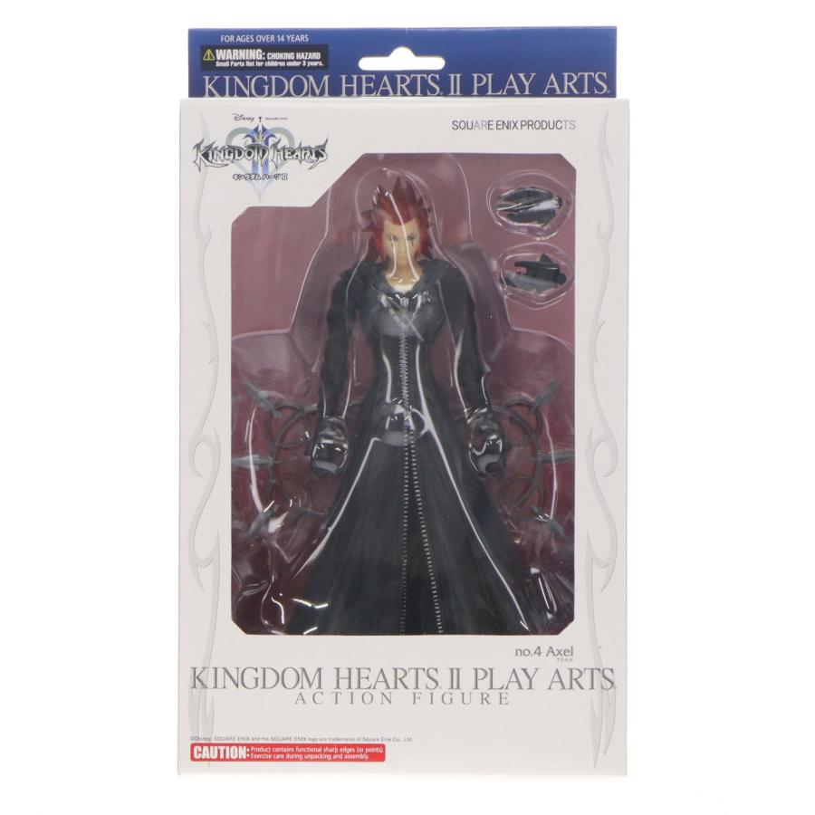 KINGDOM HEARTS II PLAY ARTS アクセル(PVC塗装済みアクションフィギュア) bme6fzu 中古即納』{FIG} PLAY ARTS(プレイアーツ) アクセル KINGDOM HEARTS II