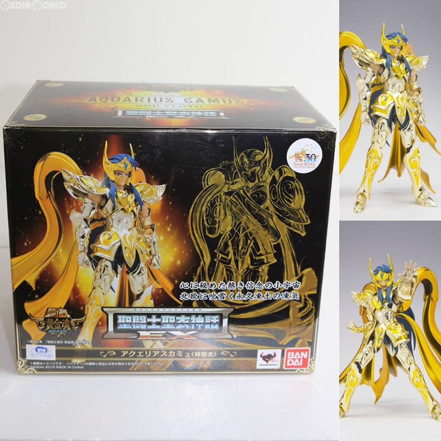 中古即納』{FIG} 聖闘士聖衣神話EX アクエリアスカミュ(神聖衣) 聖闘士
