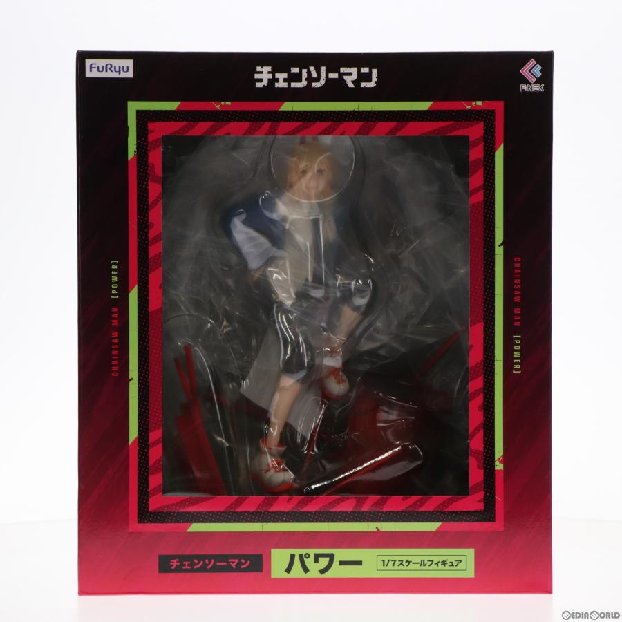 パワー チェンソーマン 1/7 完成品 フィギュア(AMU-FNX857) MAPPA(マッパ)/フリュー 中古即納』{FIG} パワー チェンソーマン 1/7 完成品 フィギュア(AMU