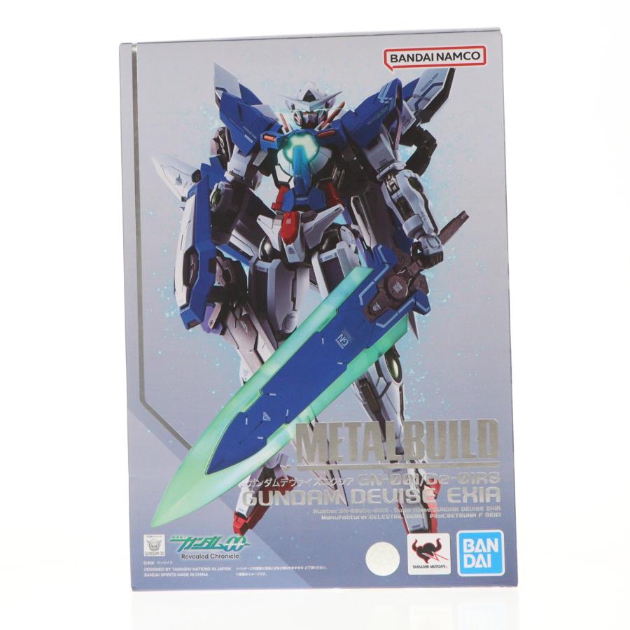 L BUILD ガンダムデヴァイズエクシア 機動戦士ガンダム00(ダブルオー) Revealed Chronicle 完成品 可動フィギュア バンダイスピリッツ 中古即納』{FIG} METAL BUILD ガンダムデヴァイズエクシア 機動戦士