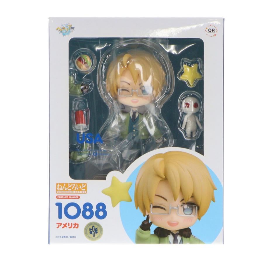 ねんどろいど 1088 アメリカ 中古即納』{FIG} ねんどろいど 1088 アメリカ ヘタリア World☆Stars