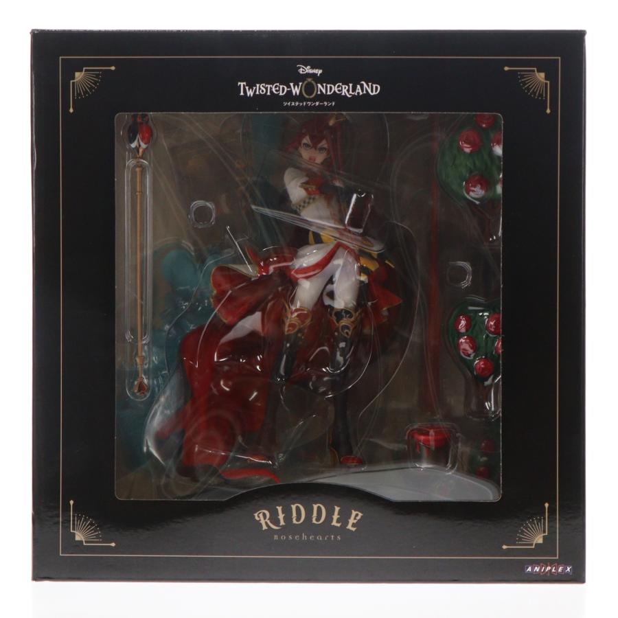 ツイステ アニプレックス リドル フィギュア 特典缶バッジ付き 中古即納』{FIG} ANIPLEX+限定 特典缶バッジ＆ポストカード付属 リドル