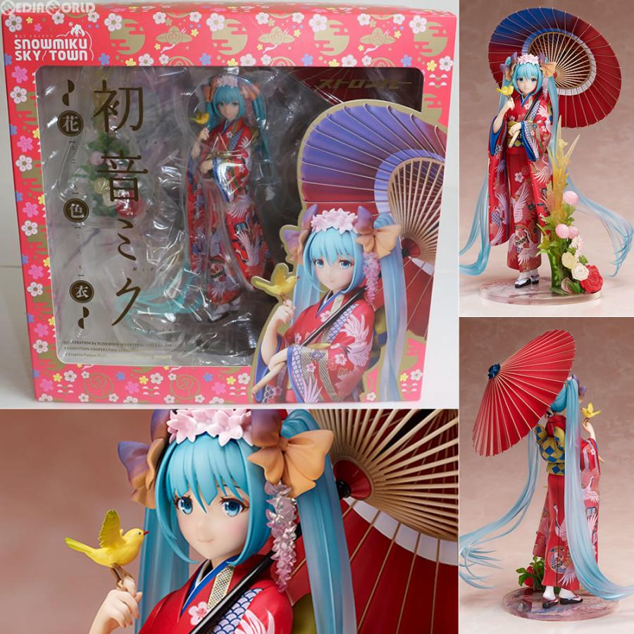 中古即納』{FIG} 初音ミク 〜花色衣〜 VOCALOID 1/8 フィギュア