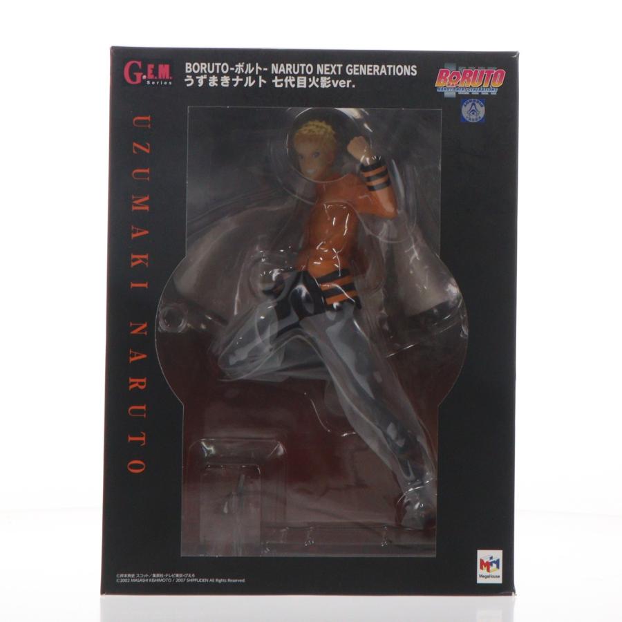 【新品未開封】G.E.M.シリーズ うずまきナルト 七代目火影ver.フィギュア メガハウス 『中古即納』{FIG} G.E.M.シリーズ うずまきナルト 七代目