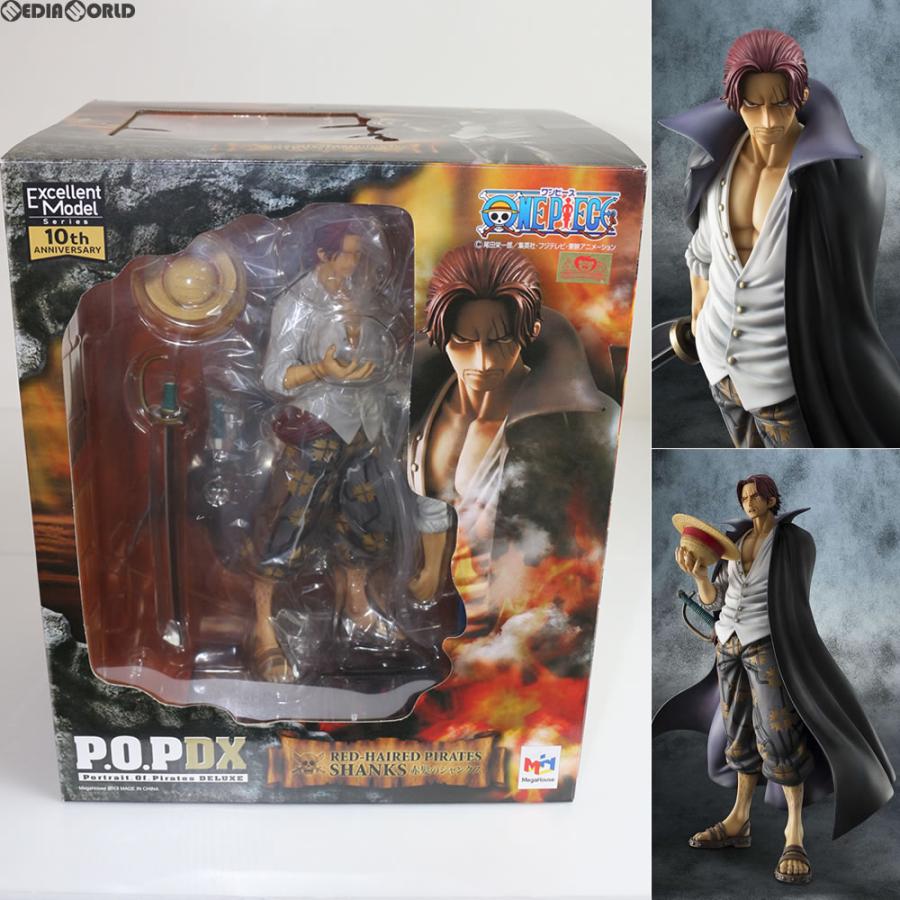 ［未開封］P.O.P ワンピース 赤髪のシャンクス フィギュア メガハウス メガハウス 『中古即納』{FIG} Portrait.Of.Pirates P.O.P NEO-DX 赤髪