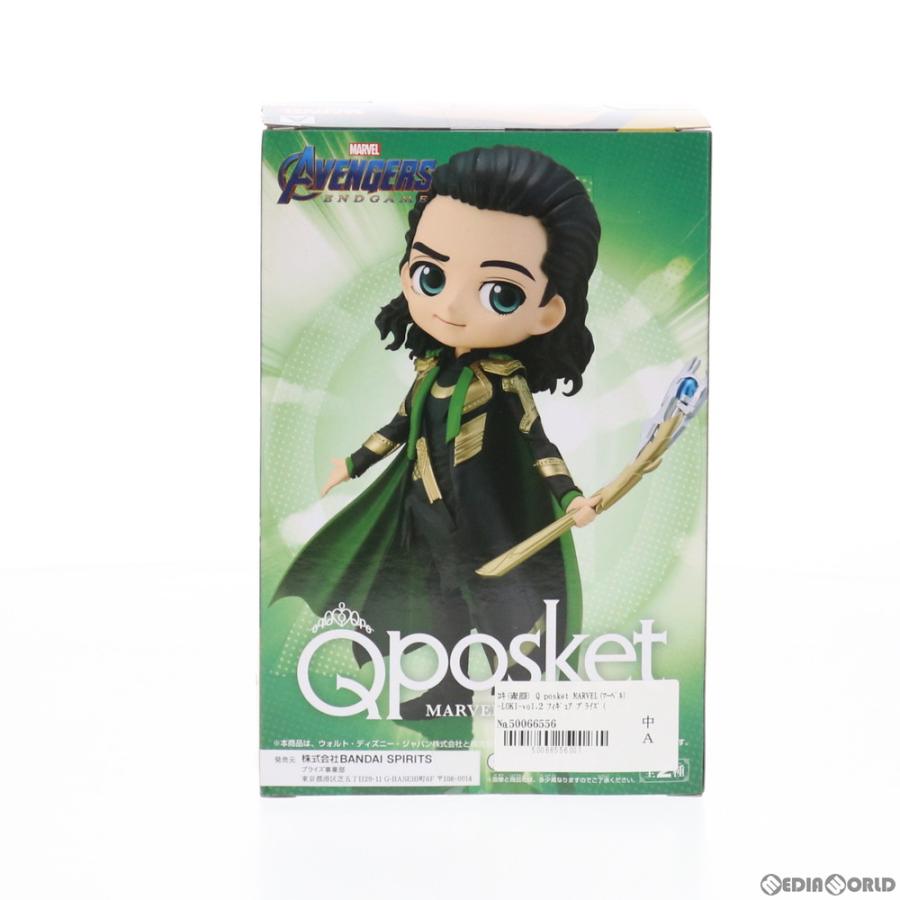 『中古即納』{FIG}ロキ(素顔) Q posket MARVEL(マーベル) -LOKI-vol.2 フィギュア プライズ(2539610) バンプレスト(20210531)｜mediaworld-plus｜03