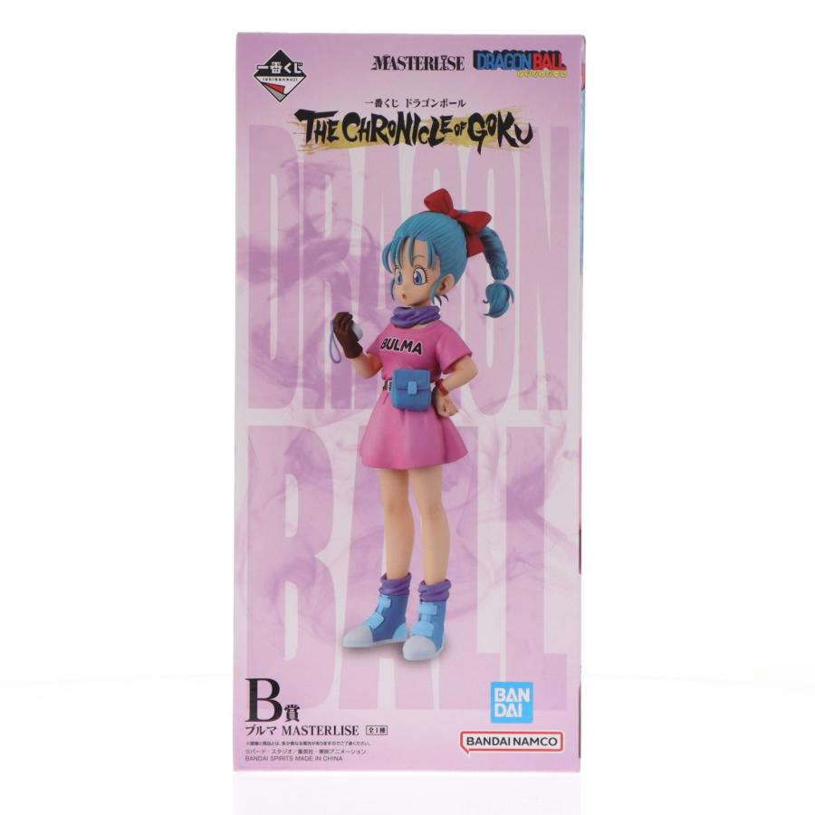 中古即納』{FIG} B賞 ブルマ MASTERLISE 一番くじ ドラゴンボール THE