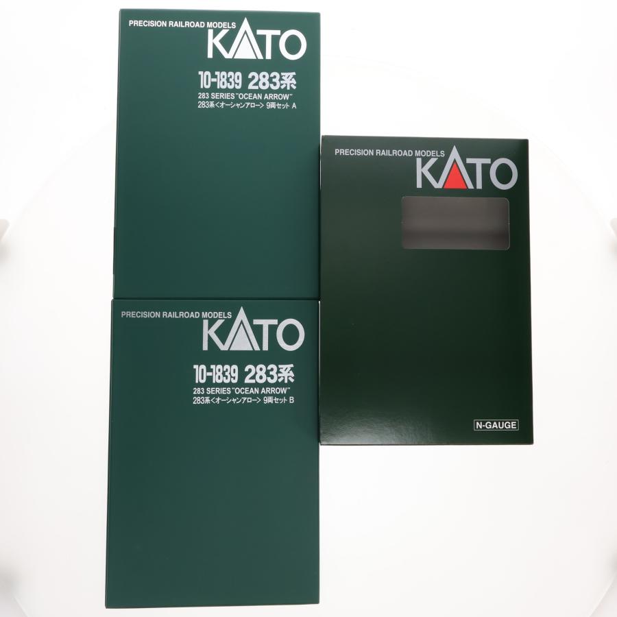 【セール】KATOオーシャンアロー　9両　純正室内灯・予備動力付 N) 10-1839 283系「オーシャンアロー」9両セット | カトー
