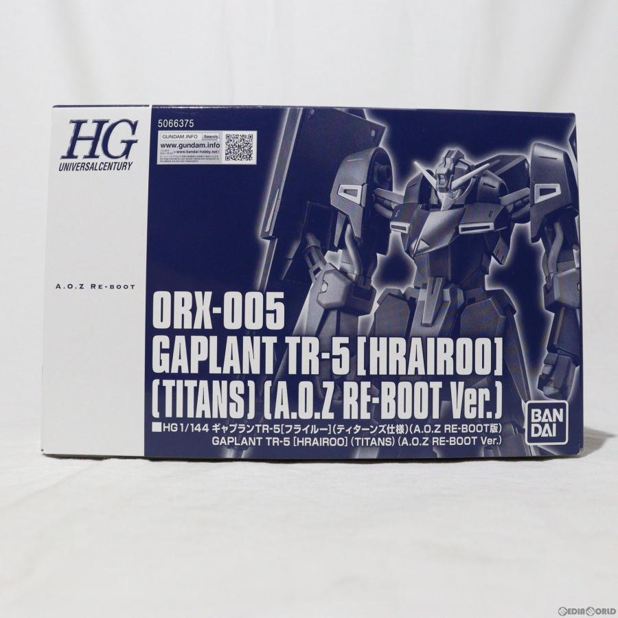 『中古即納』{PTM}プレバン限定 HGUC 1/144 ORX-005 ギャプランTR-5[フライルー] ティターンズ仕様(A.O.Z RE-BOOT版) Zガンダム プラモデル バンダイスピリッツ｜mediaworld-plus｜02