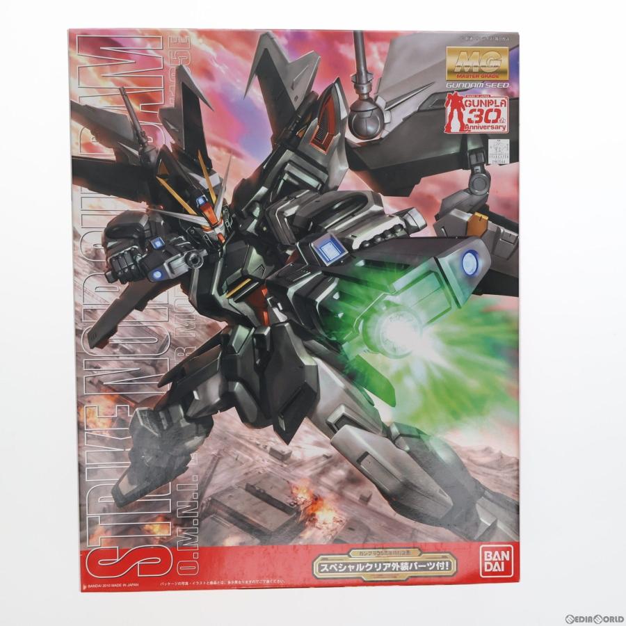 MGストライクノワールガンダムスペシャルクリア外装パーツ付 中古即納』{PTM} MG 1/100 ストライクノワールガンダム スペシャル