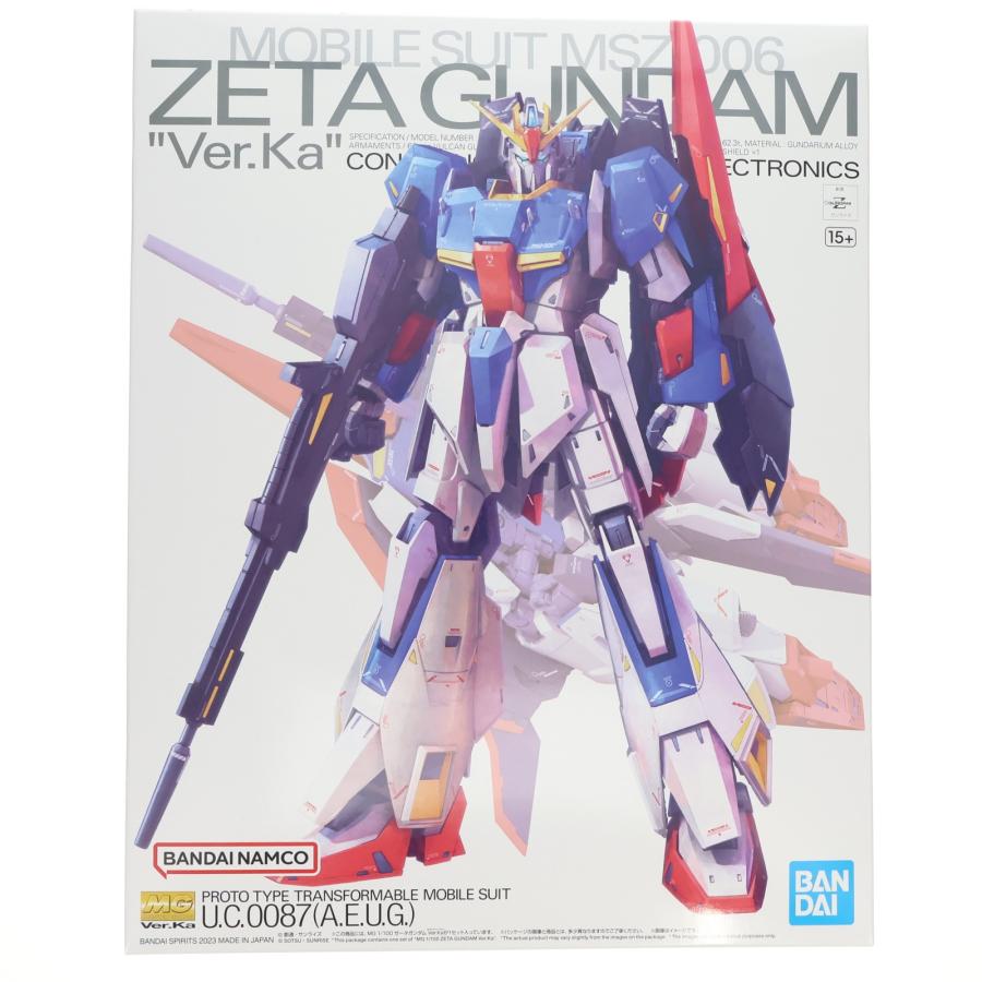 再販) MG 1/100 ゼータガンダム Ver.Ka 機動戦士Zガンダム 本物