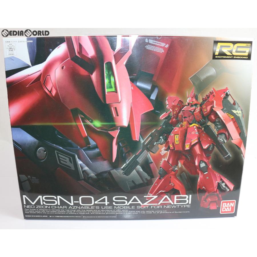 中古即納』{PTM} RG 1/144 MSN-04 サザビー 機動戦士ガンダム 逆襲の