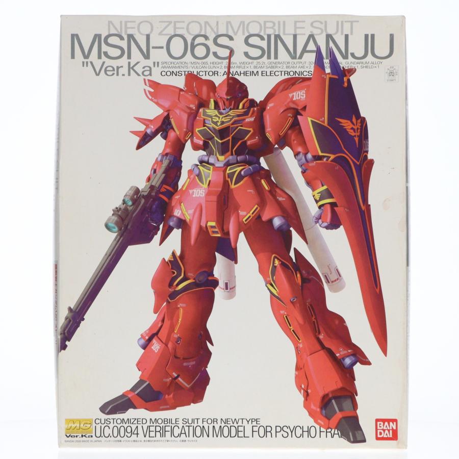 中古即納』{PTM} MG 1/100 MSN-06S シナンジュ Ver.ka. 機動戦士