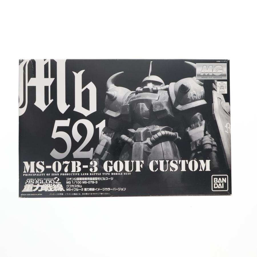 中古即納』{PTM} MG 1/100 MS-07B3 グフカスタム(重力戦線