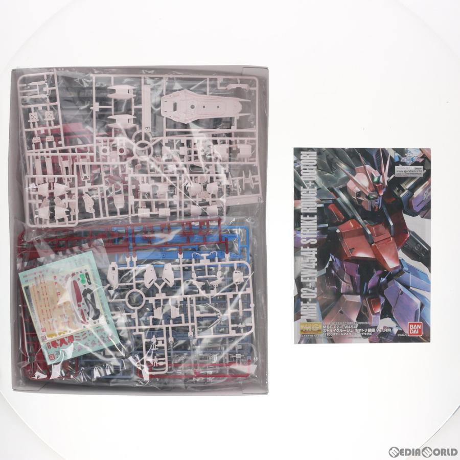 『中古即納』{PTM} MG 1/100 ストライクルージュ オオトリ装備 Ver.RM 機動戦士ガンダムSEED DESTINY プラモデル(844750) バンダイ(20170624)の画像