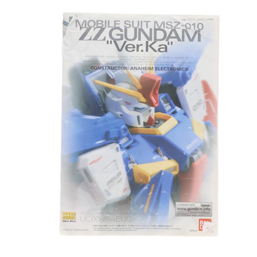 中古即納』{PTM} MG 1/100 MSZ-010 ダブルゼータガンダム Ver.Ka 機動