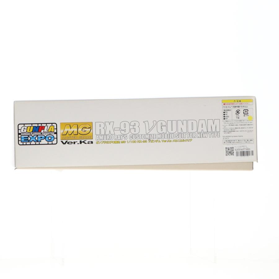 『中古即納』{PTM} ガンプラEXPO限定 MG 1/100 RX-93 νガンダム Ver.Ka メカニカルクリア 機動戦士ガンダム 逆襲のシャア プラモデル バンダイ(20141121)