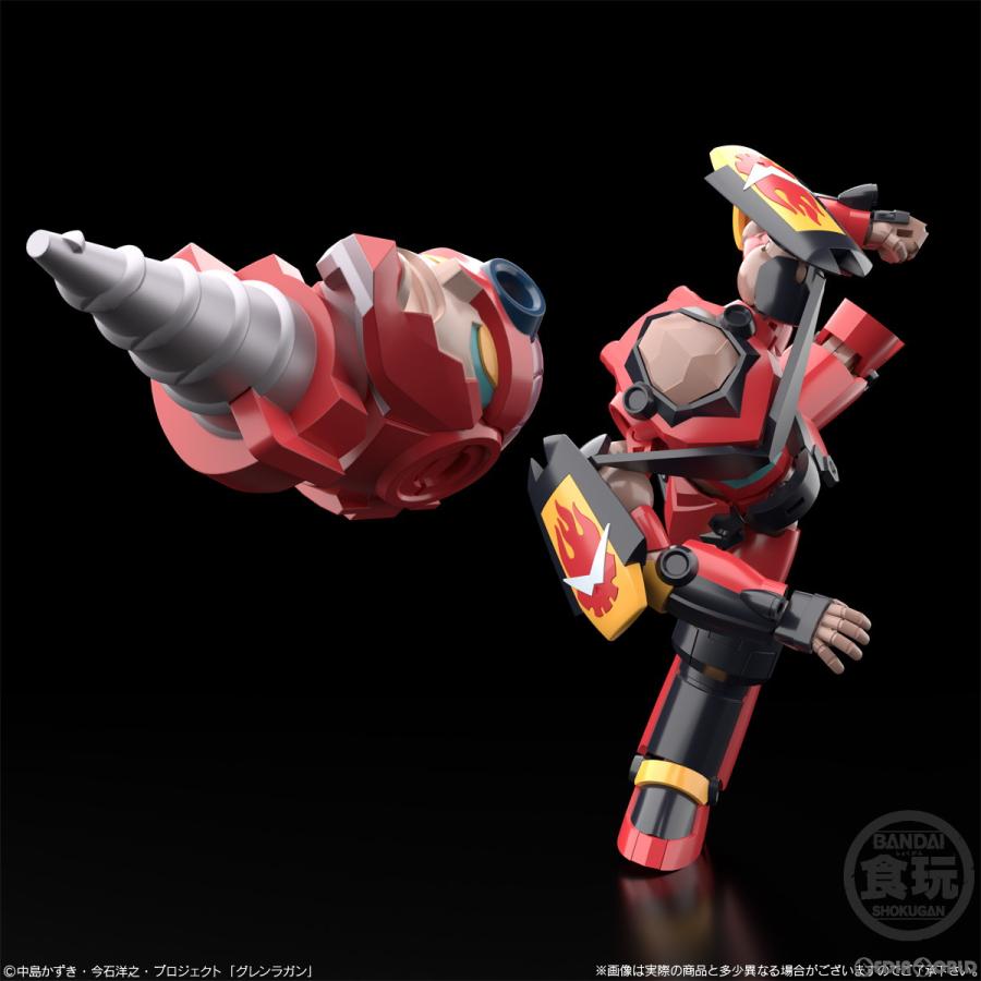 『中古即納』{PTM} (BOX)(食玩) SMP[SHOKUGAN MODELING PROJECT] 天元突破グレンラガン プラモデル(2個) バンダイ(20230626)_2
