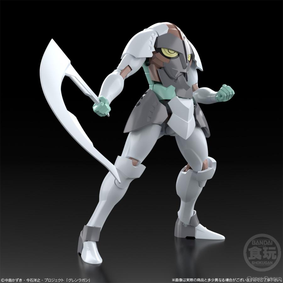 『中古即納』{PTM} (BOX)(食玩) SMP[SHOKUGAN MODELING PROJECT] 天元突破グレンラガン プラモデル(2個) バンダイ(20230626)_3