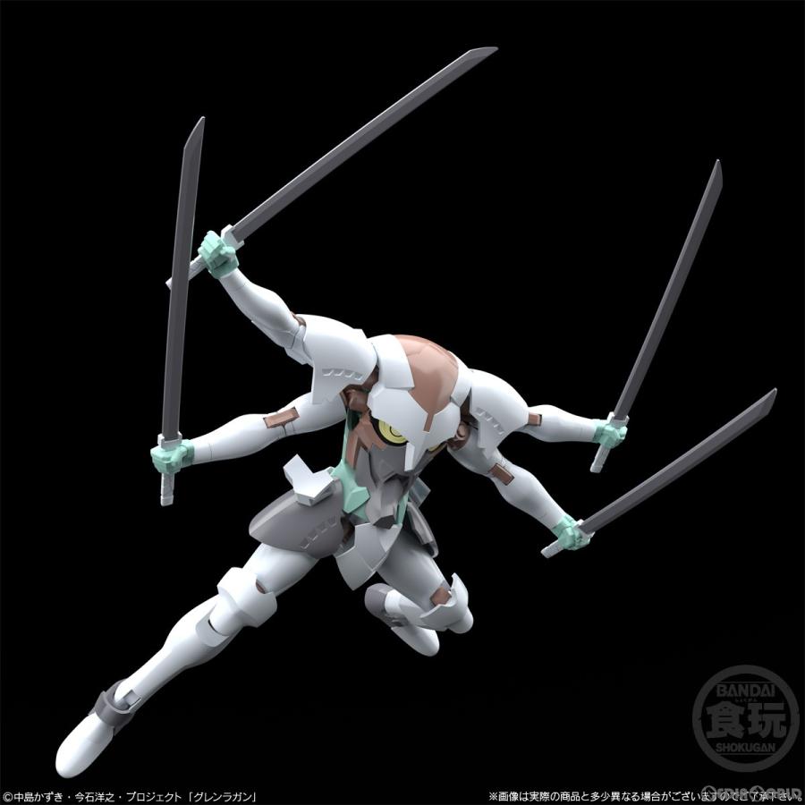 『中古即納』{PTM} (BOX)(食玩) SMP[SHOKUGAN MODELING PROJECT] 天元突破グレンラガン プラモデル(2個) バンダイ(20230626)_4
