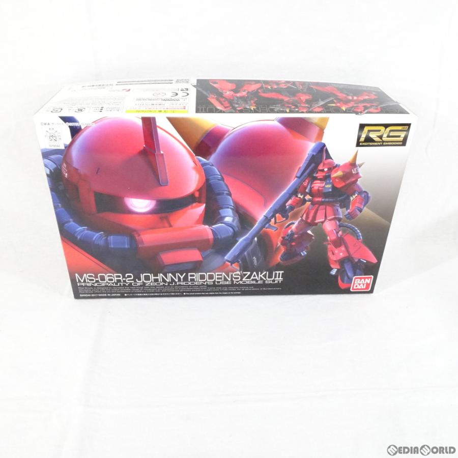 『中古即納』{PTM} RG 1/144 MS-06R-2 ジョニー・ライデン専用ザクII 機動戦士ガンダムMSV プラモデル(0219594) バンダイ(20171118)_1