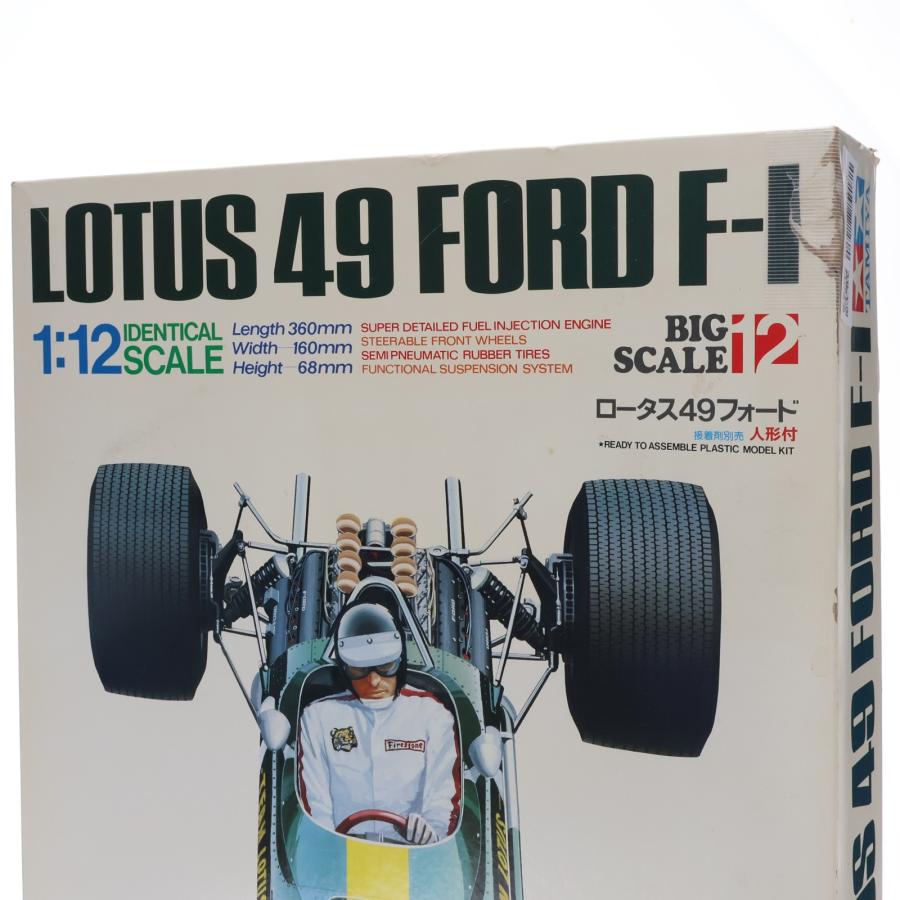 (再販) ビッグスケールシリーズ No.12 1/12 ロータス 49 フォード F-1 ディスプレイモデル プラモデル(12012) タミヤ タミヤ（TAMIYA） 『中古即納』{PTM} (再販) ビッグスケールシリーズ